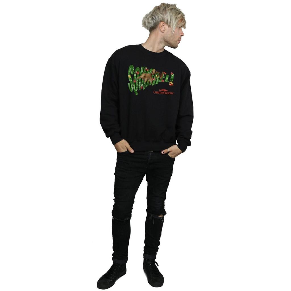 National Lampoon´s Christmas Vacation Mens Squirrel Tree Sweatshirt