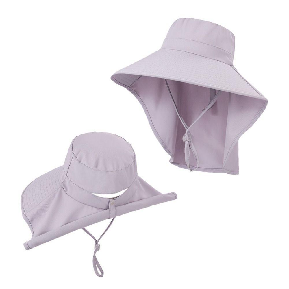 Summer Fishing Hat with Neck Cover Safari Cap 2025 Sun Bucket Hat For Women Girls
