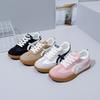 2025 Spring White Shoes New Korean Version Ins Female Students Platform Heightening Sports Board Shoes Casual Street Shot J8817