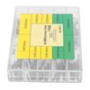 Watch Notched Tubes and Pins Set Watch Band Strap Tube Pin Assortment Kit Repair Accessory for