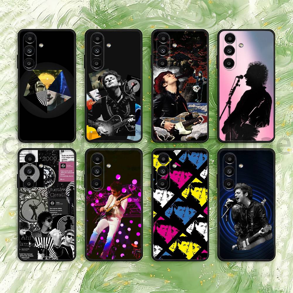 Чехол для телефона Gustavo-S Cerati Soda S-Stereo для Samsung S25,24,23,22,21,S20,Ultra,Plus,FE Черный Мягкий Чехол