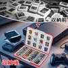 Homgaty 3DS Игра Совместимый с 3DS DS Игровой Картой Пылезащитный Чехол, Набор из 24 Штук, 3DS/DS, Картриджи, Программное Обеспечение, Хранение, Чехол, Защитный, Портативный,