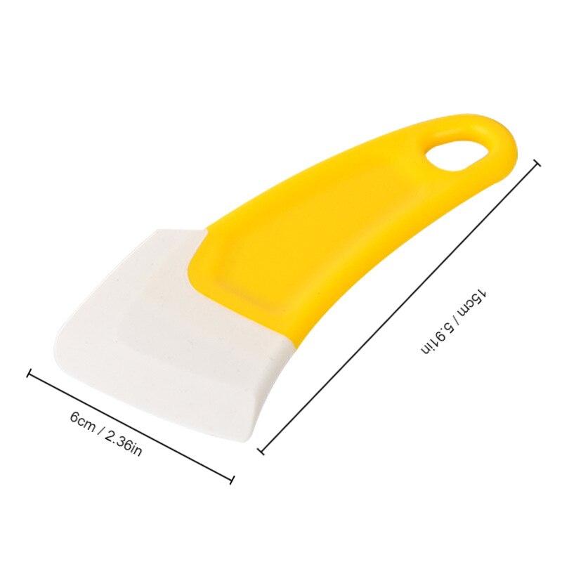 1 шт кухонный нож для чистки силиконовый материал многофункциональный для холодильника капот кастрюля масло дно чистка
