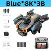 Оригинальный Дрон A19 Pro 8K Профессиональный HD Двойная Камера Фотосъемка Бесколлекторный Складной Квадрокоптер 5G GPS Пульт Дистанционного Управления Дальность 360° Предотвращение Препятствий Дроны Игрушки