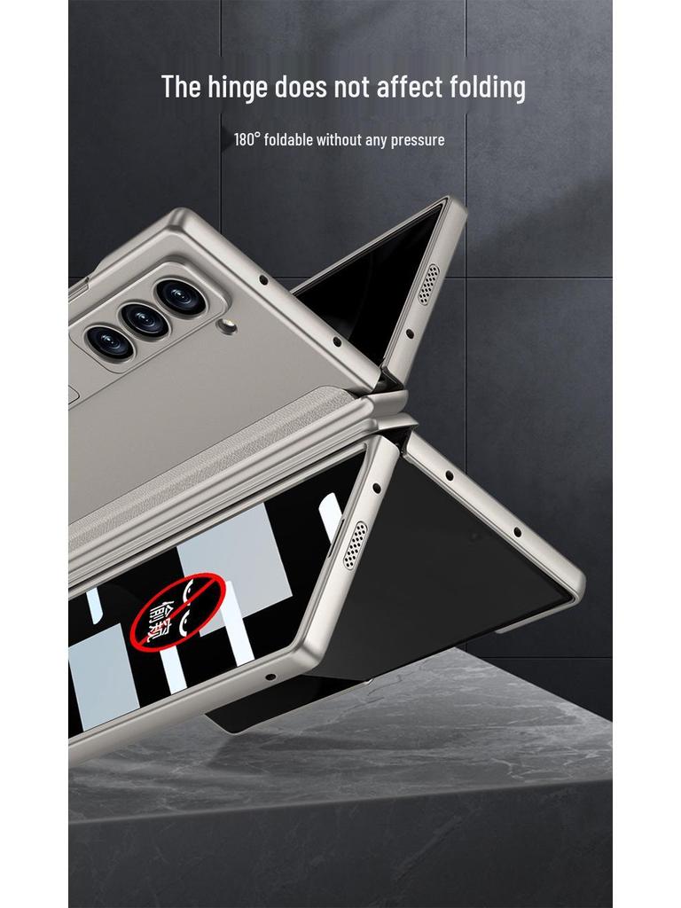 Чехол Samsung Z Fold 6 Slim с защитой от подглядывания, на магнитной защелке, с защитой всего экрана