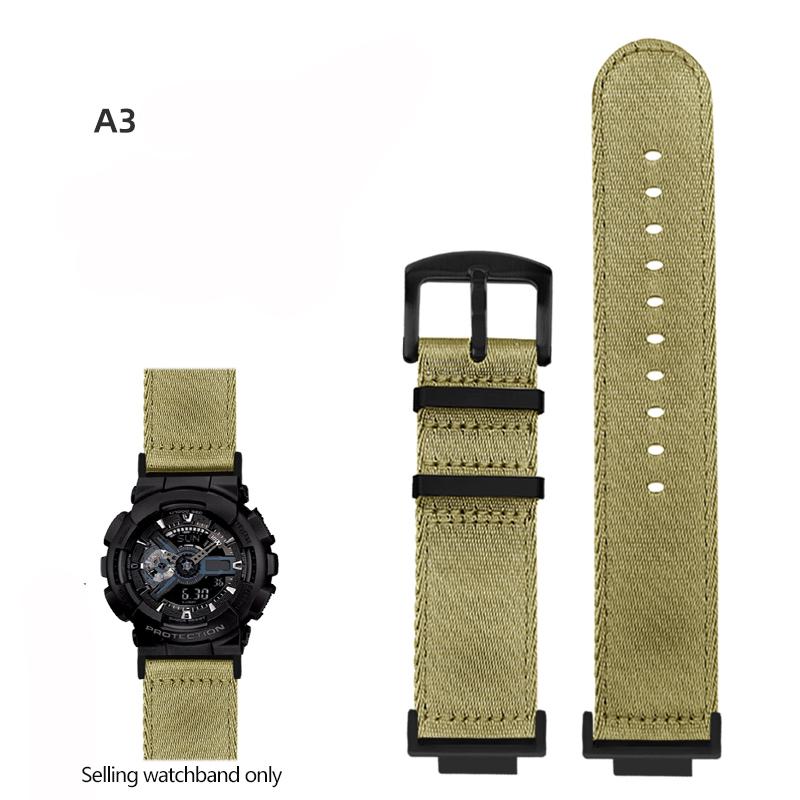 Нейлоновый холщовый ремешок для часов для GSHOCK Casio DW5600 DW-5600 GA110 GA100 GA120 GM2100 GA2100 GA2110 Модифицированный ремешок Спортивный ремешок