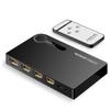 Ugreen 3-Port HDMI Switch Splitter - 4K 3D, 7.5 Gbps Speed, 36-bit Color Depth, Black (Model 40234)