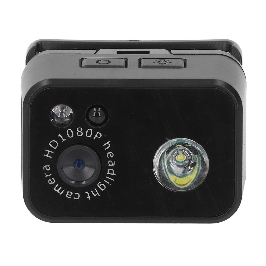 Headlamp Action Camera 1080P HD Adjustable Gesture Sensing Head Mounted Wearable Video Camcorder