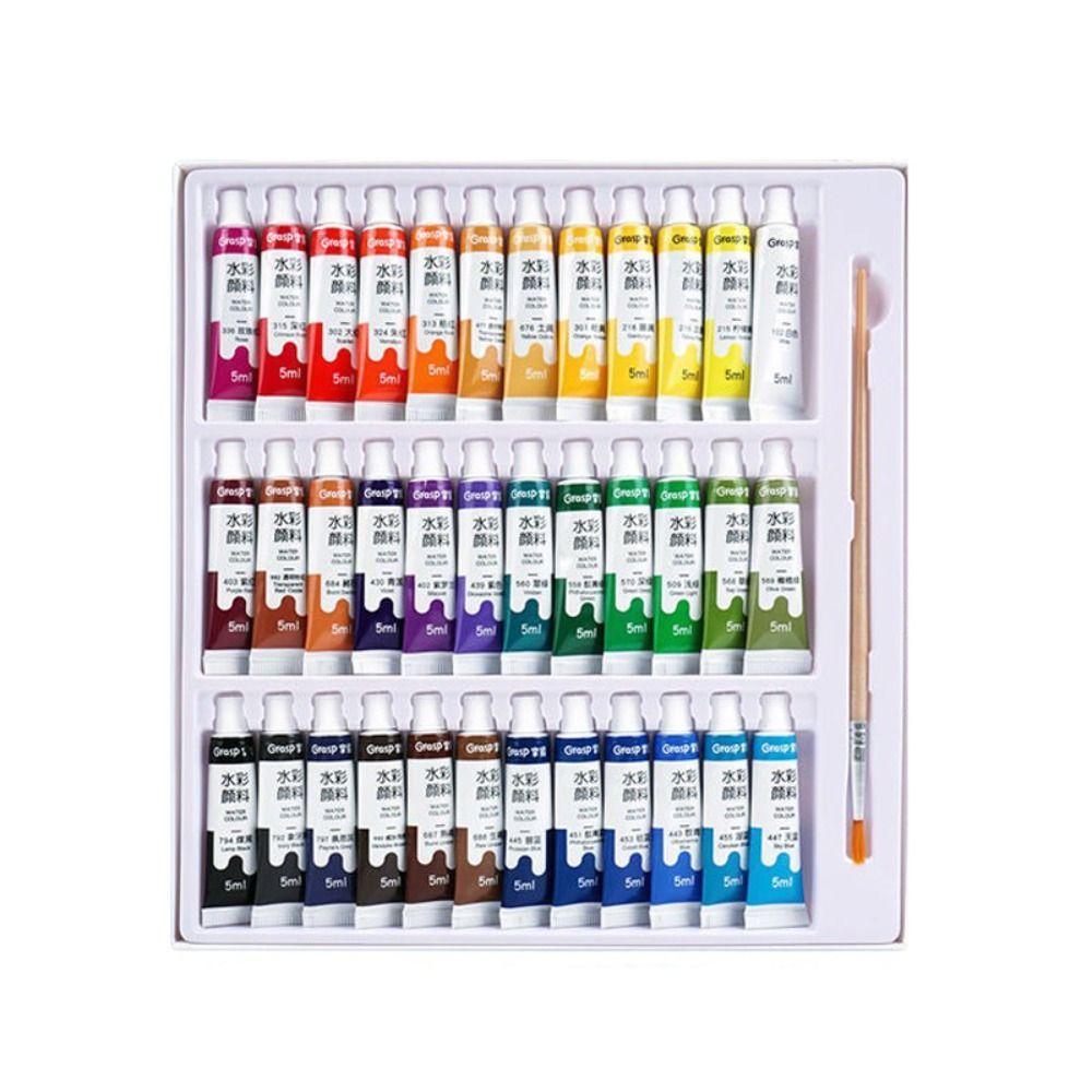 Vibrant Colors Watercolor Tubes Watercolor Water Color Paints 0.17 Fl Oz Tubes  Art Supplies