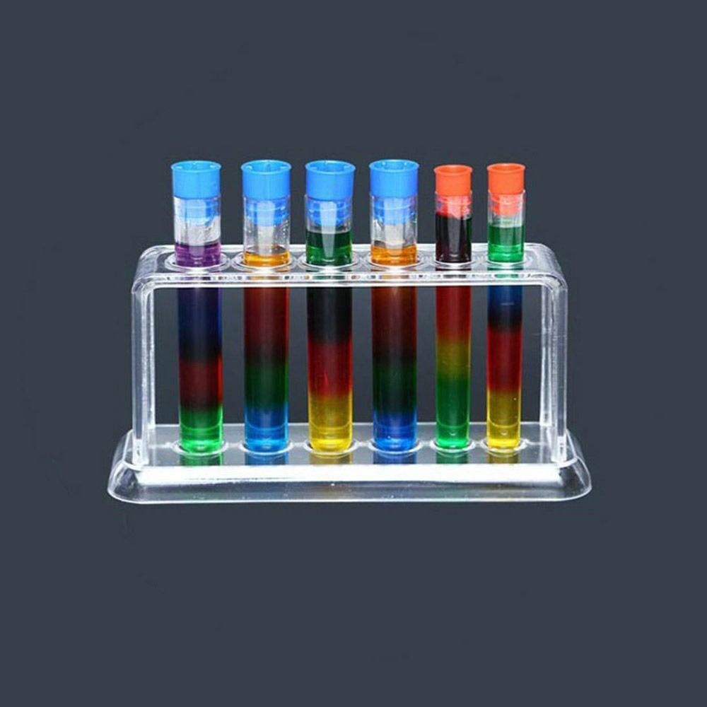 Plastic Test Tube Rack Clear Test Tube Stand Durable Burette Support