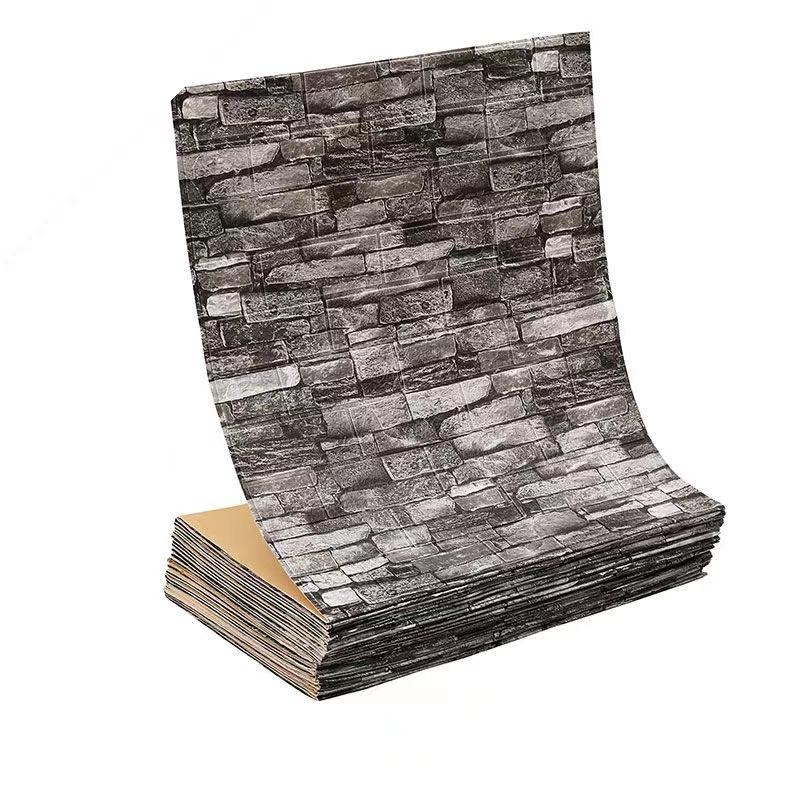 10 м 3D имитация кирпичной кладки наклейка на стену обои античный эффект самоклеящиеся ванная комната кухня стена для ТВ фона домашний декор
