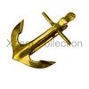 Nautical Shinny Brass Anchor Door Knocker | Ship Door Knocker | Maritime Anchor Door Knocker For Home & Office Decor