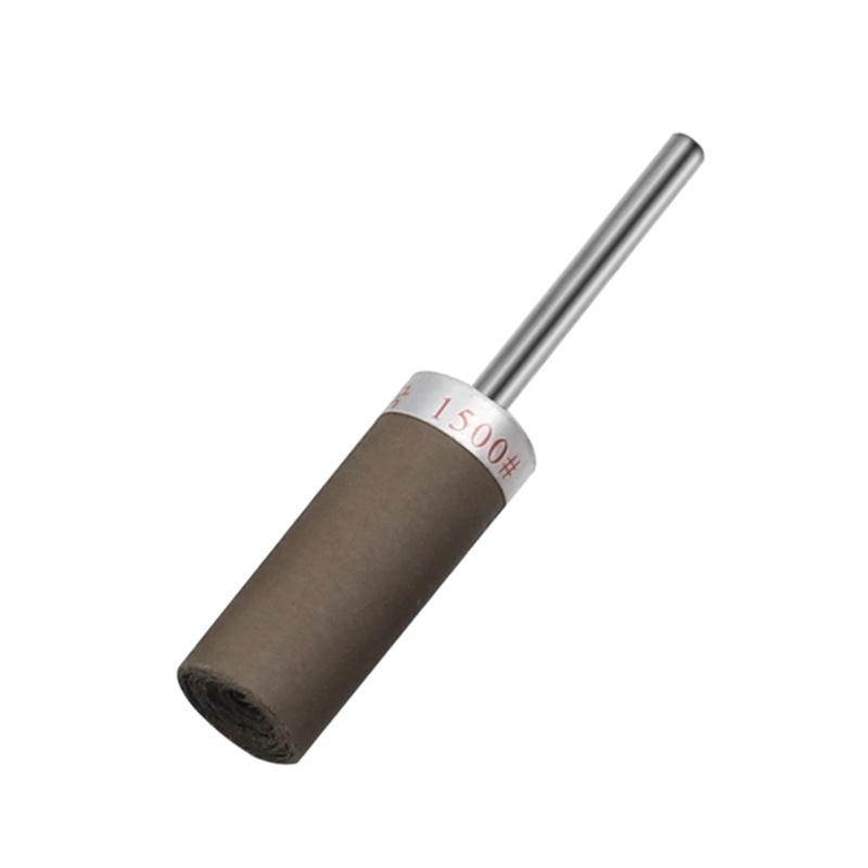 3mm Sandpaper Buffing Rod Cylinder Sandpaper Rods Electric Polishing Grinding for Head Grit 180 To 2000 Jewelry Making T