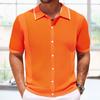 Новая мужская рубашка поло из чистого хлопка с приспущенными плечами, высококачественная, свободная посадка для фитнеса, универсальная для ежедневных упражнений, повседневная, с короткими рукавами