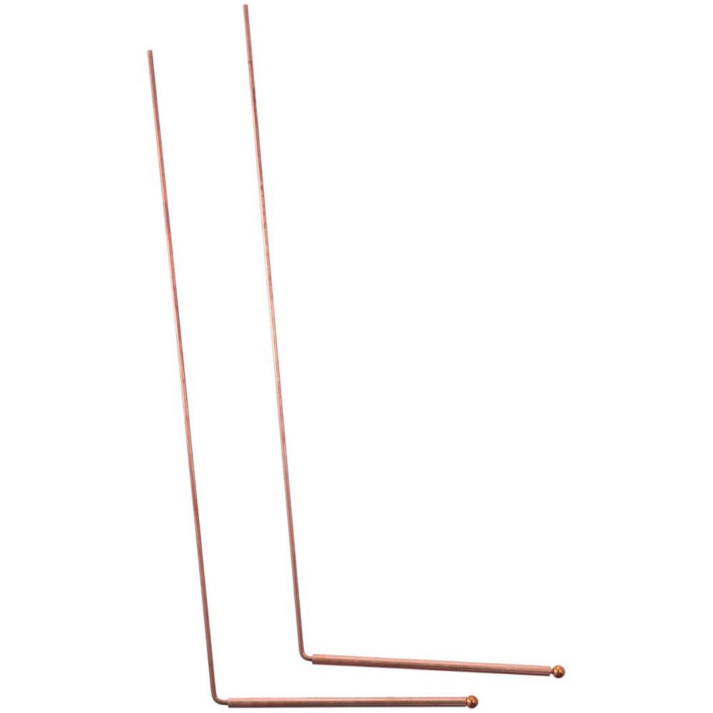 2PCS Treasure Pure Copper Ghost Hunting Equipment 99.9% Copper Dowsing Rods Ghost Hunters Ghost Hunting