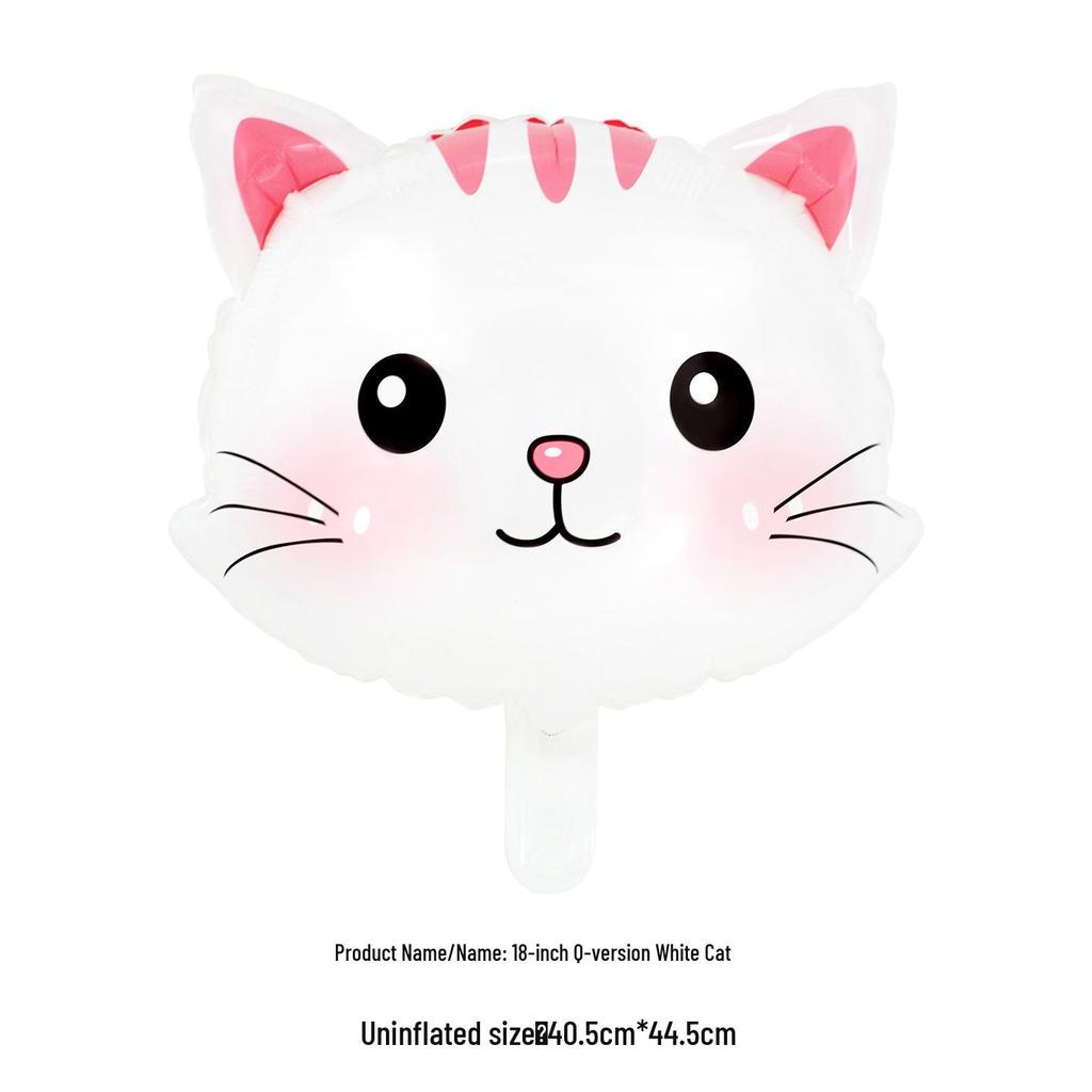 18" Новый Q-версия Детский мультяшный животный фольгированный шар для украшения на день рождения