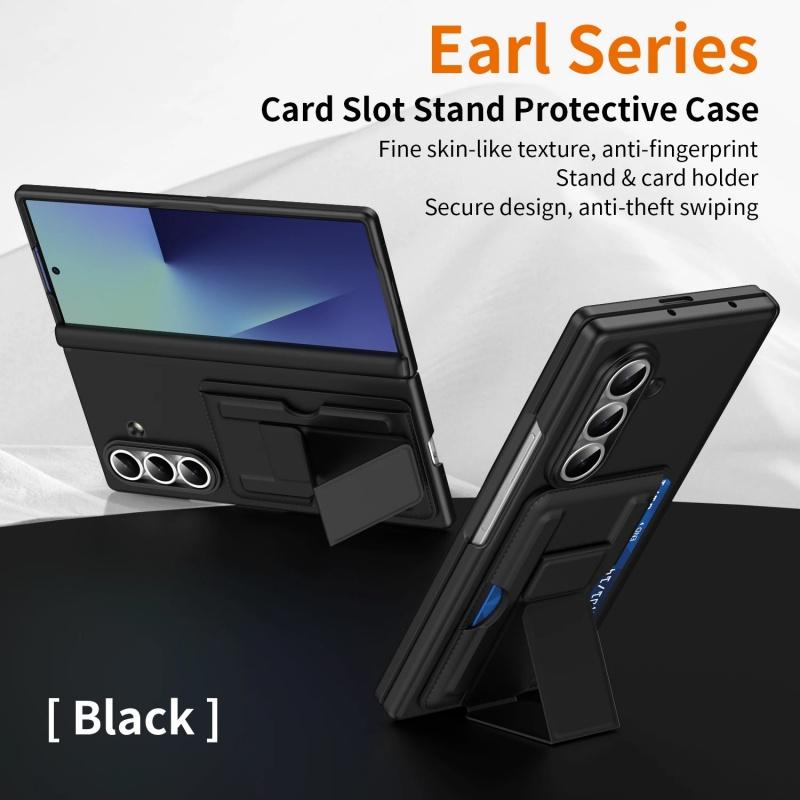 Защита шарнира для Samsung Galaxy Z Fold 8 Ultra Fold 7 6 5 Многофункциональный слот для карт Держатель Чехол для телефона с защитной пленкой для экрана