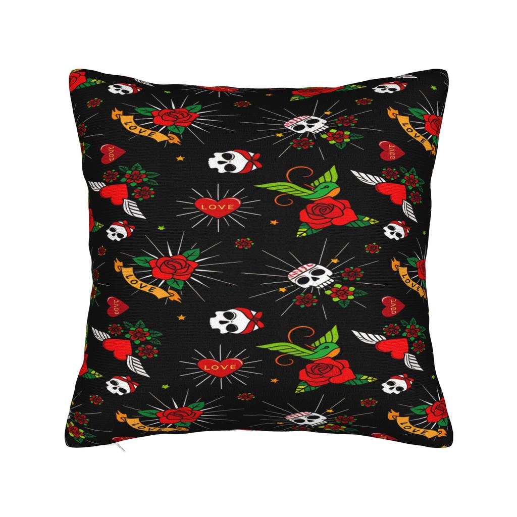 Pillow Cover Flying Leaping Pig Funny Pillow Case For Living Room Sofa Pillowcases