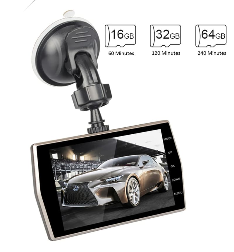 Car DVR Full HD 1080P Dash Cam Vehicle Camera Drive Video Recorder Black Box Auto Dashcam Night Vision Car Accessories Registrar