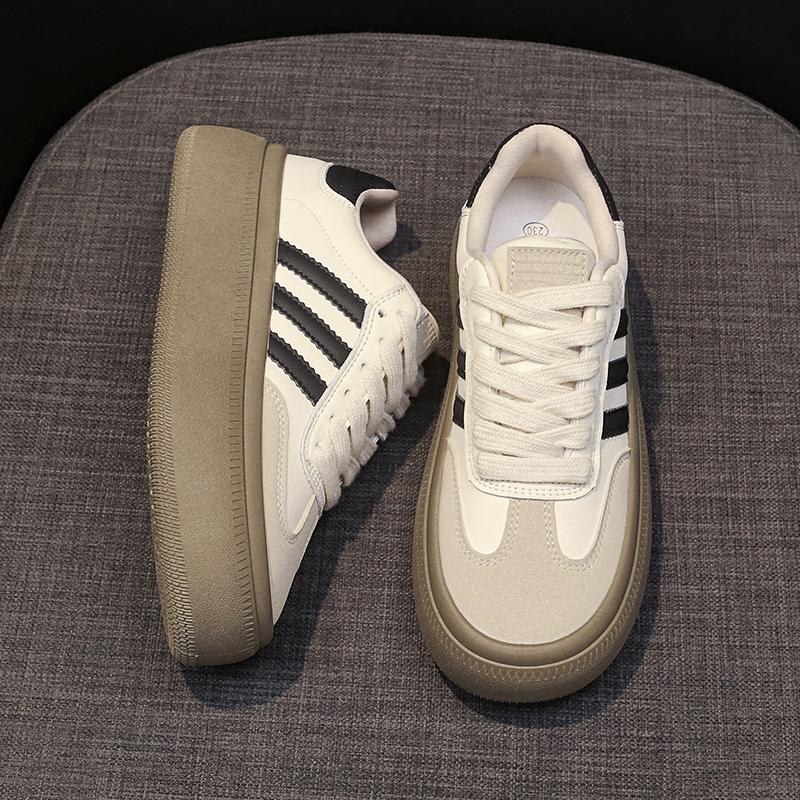 Новый дизайн, весна, новые толстые белые женские ретро корейские уличные спортивные повседневные женские спортивные туфли