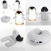 Deformable U-shape Travel Pillows Airplane Penguins Cushion Plush Toy Neck Pillow Car Office Nap Headrest Nackenkissen