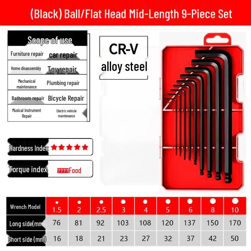 Премиальный набор шестигранных ключей и отверток S2