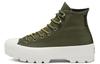 Зимние ботинки Chuck Taylor All Star с протектором GORE TEX, высокие, на толстой подошве, цвет хаки, женские 566154C