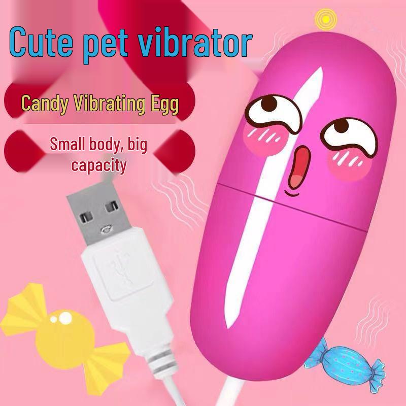 Women's USB Rechargeable Double-Head Vibrator - High-Power Erotic Self-Pleasure Toy with Strong Vibration