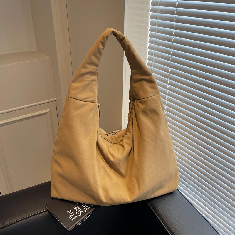 Lazy and Relaxed Bag Women's Large-capacity New Spring and Summer Versatile Casual Shoulder Bag Simple Dumpling Bag