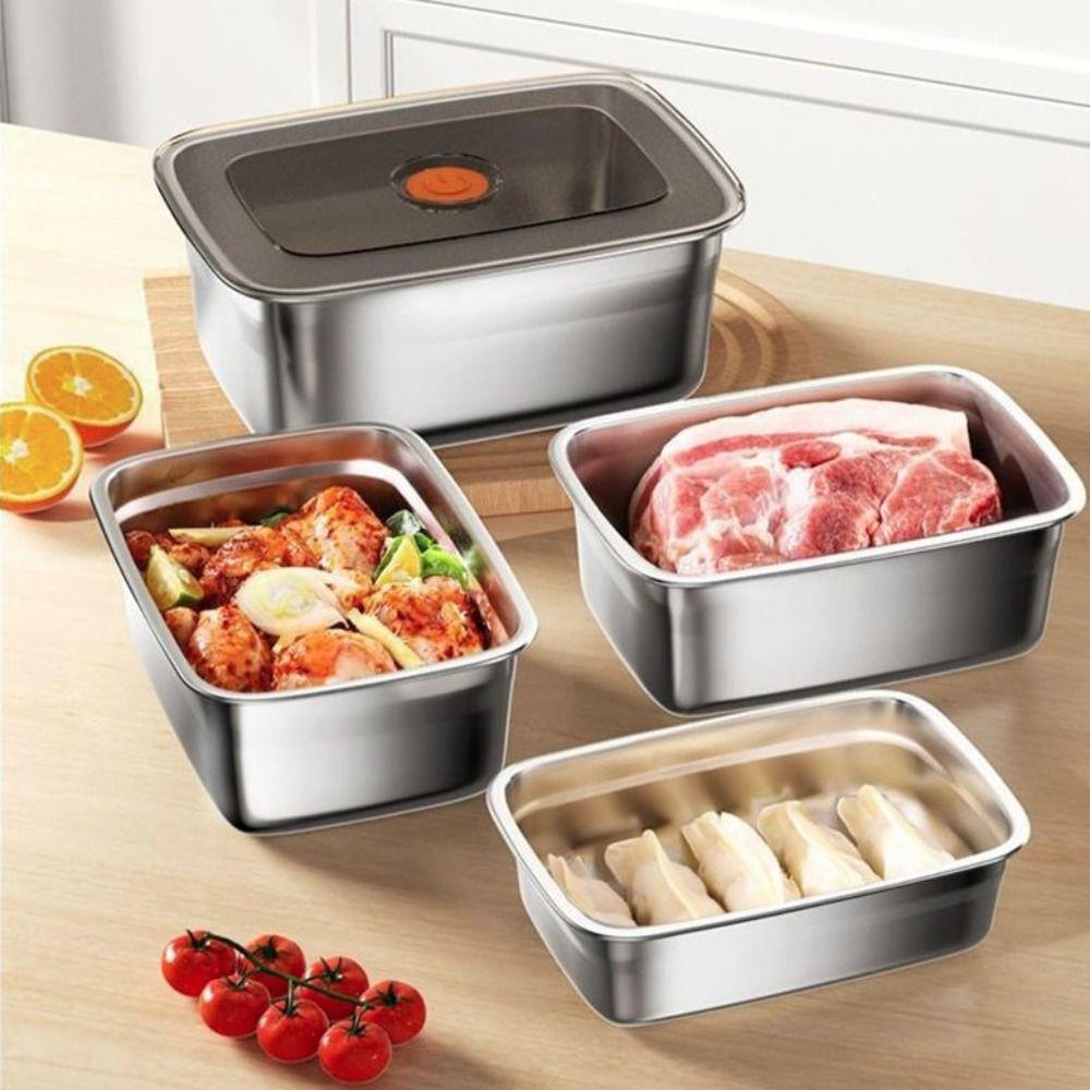 Leak-proof Lunch Box Microwaveable Food Container Kitchen Supplies Food Storage Box Refrigerator