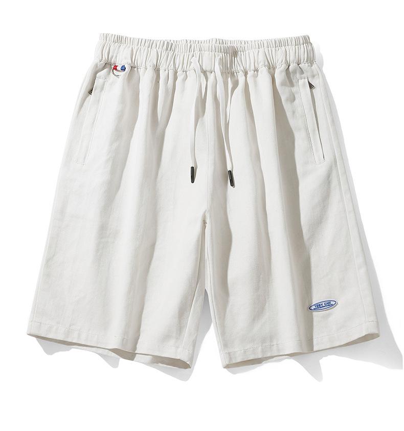 Летние шорты мужские повседневные мужские шорты мужские прямые однотонные брюки на молнии бриджи мужские шорты