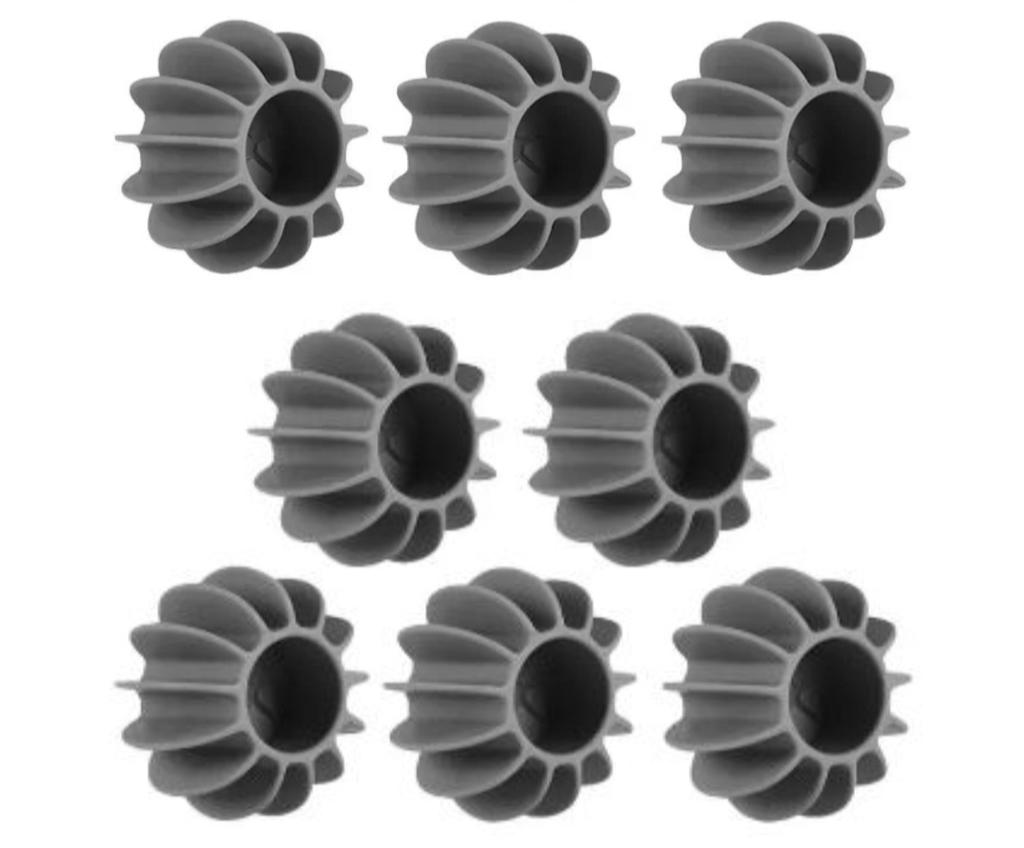 Силиконовые шарики для стирки многоразовые против спутывания против скручивания чистящий шарик принадлежности для стиральной машины для чистки и стирки шарики