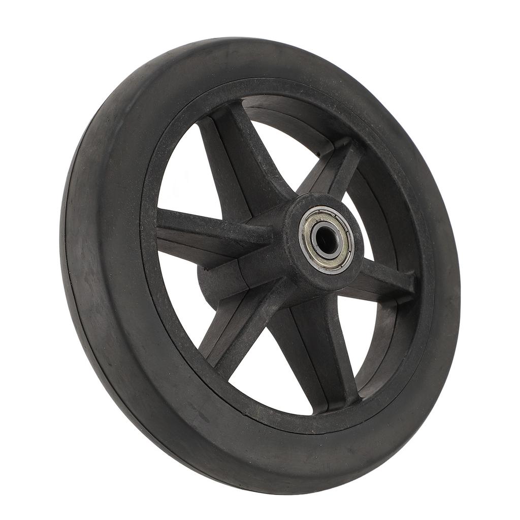 2 шт. Колесо для инвалидной коляски 6 дюймов Запасная часть Аксессуар для электрической инвалидной коляски для большинства электрических инвалидных колясок Черный