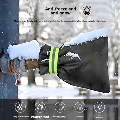 Уличный кран, чехол для защиты от замерзания, сумка для сохранения тепла, защитный чехол, большой и утолщенный чехол для крана на зиму