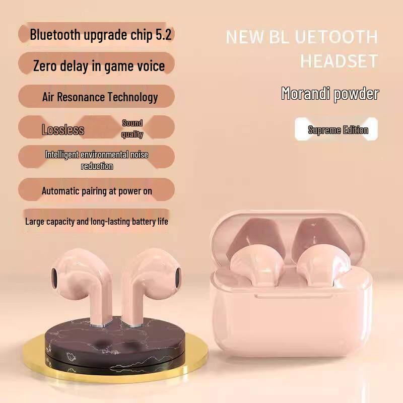 2026 Мини-наушники True Wireless Bluetooth высокого класса для девочек - Шумоподавление, Совместимость со спортом, Сверхдолгий срок службы батареи