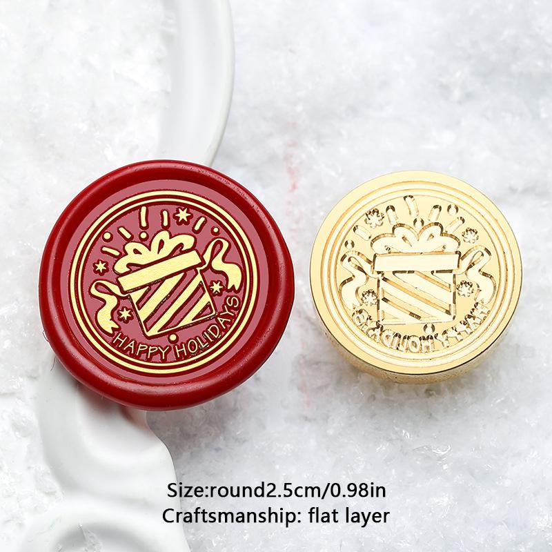 На Рождество Снежинка Снеговик Сургучные печати DIY Скрапбукинг Восковая печать Штамп Принадлежности для рукоделия Новый год Рождество DIY Подарок