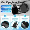 VXCW9 Car Multifunctional Storage Box Car Sunglasses Sunglasses Clip for Citroen C1 C2 C3 C4 C5 C6 C8 C4L DS3 DS4 DS5 Car Accessories