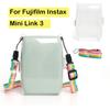 Прозрачный чехол для принтера с чехлом на плечевой ремень для Fujifilm Instax Mini Link 3