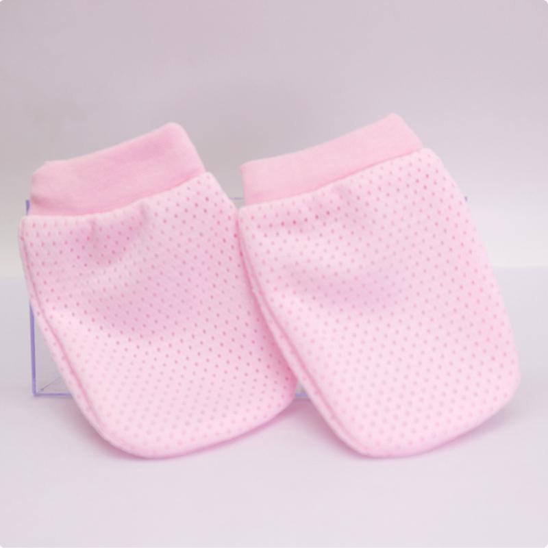 1 пара дышащих перчаток для новорожденных, нейлон + спандекс, ледяной шелк, детские регулируемые перчатки с защитой от царапин