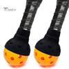 Универсальный сборщик мячей для пиклбола, легкое извлечение, суперприсоска, многоразовая насадка для ракетки для пиклбола, аксессуары для подбора мячей