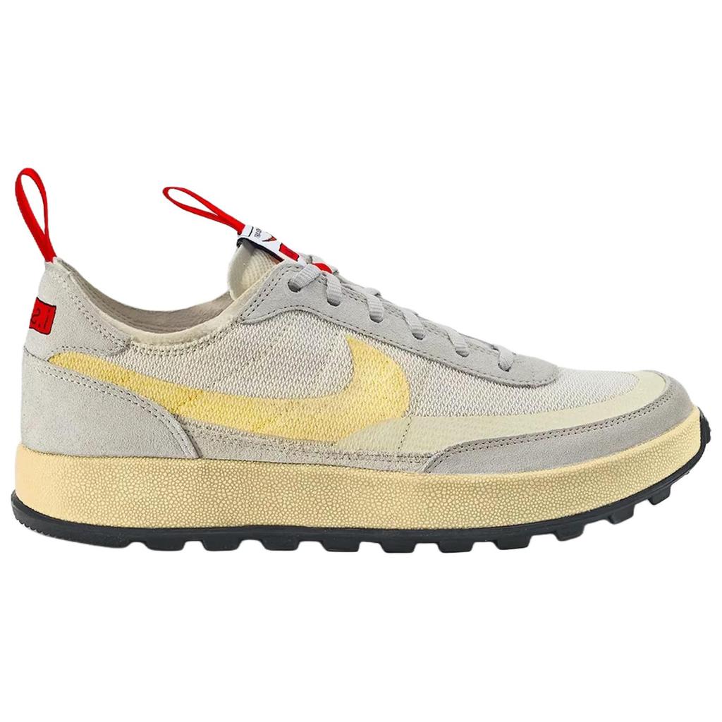 Том Сакс x NikeCraft  Универсальные кроссовки для участия Женские Кремовый Светло-Костяной Мягкий Желтый Светло-Кремовый Спортивный Красный Черный Лимонный Капля IV5773-001
