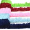 2Meters Colored Fluffy Marabou Feathers Fringe Trim Turkey Black Feather Ribbon Fabric Shawl Clothes Sewing Trimmings Decoration