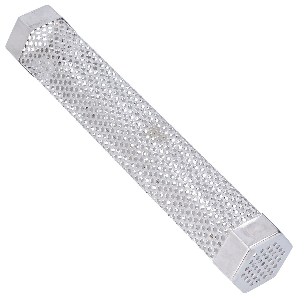 Smoker Tube 304 Stainless Steel Portable Hex Stable Barbecue Smoke Generator Pipe for Cold Hot Smoking Grilled Foods