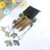 1PC Vintage Wood Metal Aluminum Pipe Wind Chimes Hanging Decorative Craft Gifts Home Shop Decoration