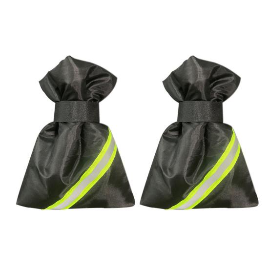 Winter Faucet Cover Outdoor Faucet Freeze Protection Cover Adjustable Waterproof Insulated Spigot Cover with Reflective Stripe for Garden Yard