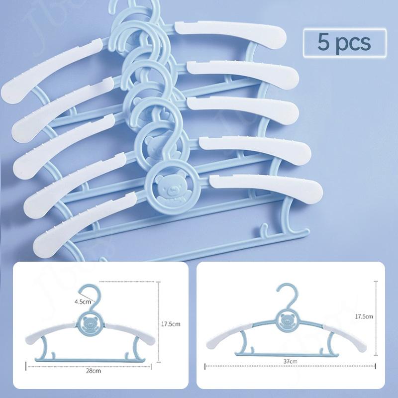 5 шт. Многофункциональная детская вешалка для одежды, гибкие стойки, пластиковые вешалки для одежды, детские вешалки, органайзер для детской одежды