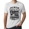 Ultrabasic Homme T-shirt Graphique Vintage Year Cadeau 1988
