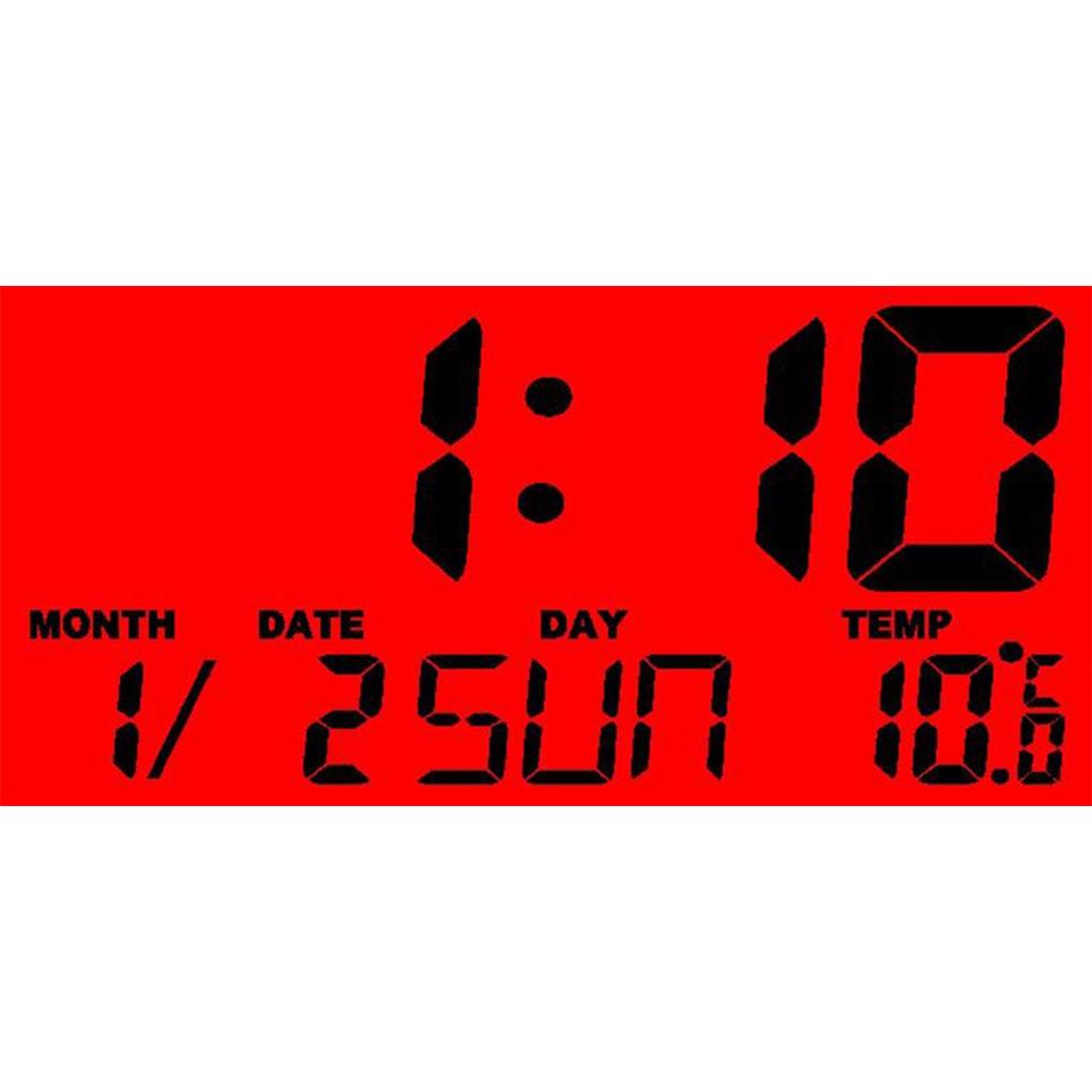 ABS Автоматические цифровые часы Дата Дисплей Прямоугольные Батарейки Питание Самоклеящиеся Приборная Панель Главная Автомобильные Часы Автомобильные Сигнализации