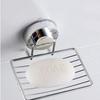 No-Drilling Vacuum Suction Cup Soap Dish Wall Mounted Bathroom Sponge Holder Soap Tray  Bathtub