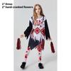 Zombie Halloween Cosplay Costume Cheerleading Team Party Dress Stage Performance